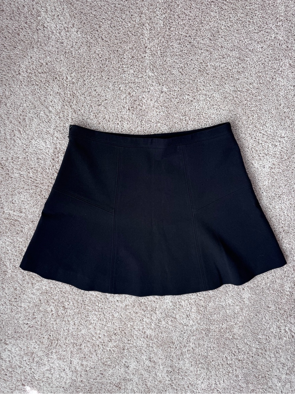 Michael by Michael Kors Black Mini Skirt - Size 12